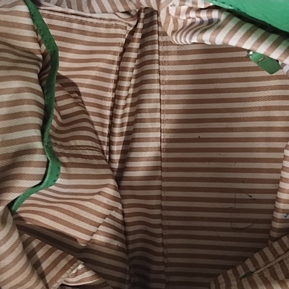 Kate Spade VGC Green 100% Cow Leather Shoulder Bag. Pebbled. - Picture 15 of 16